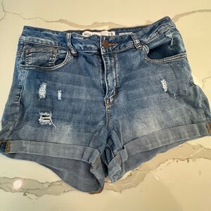 MIA Women's Blue Denim Shorts